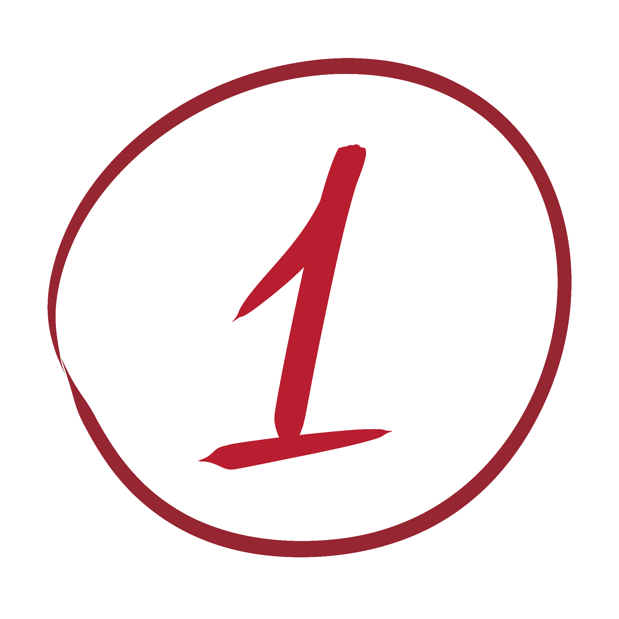 one
